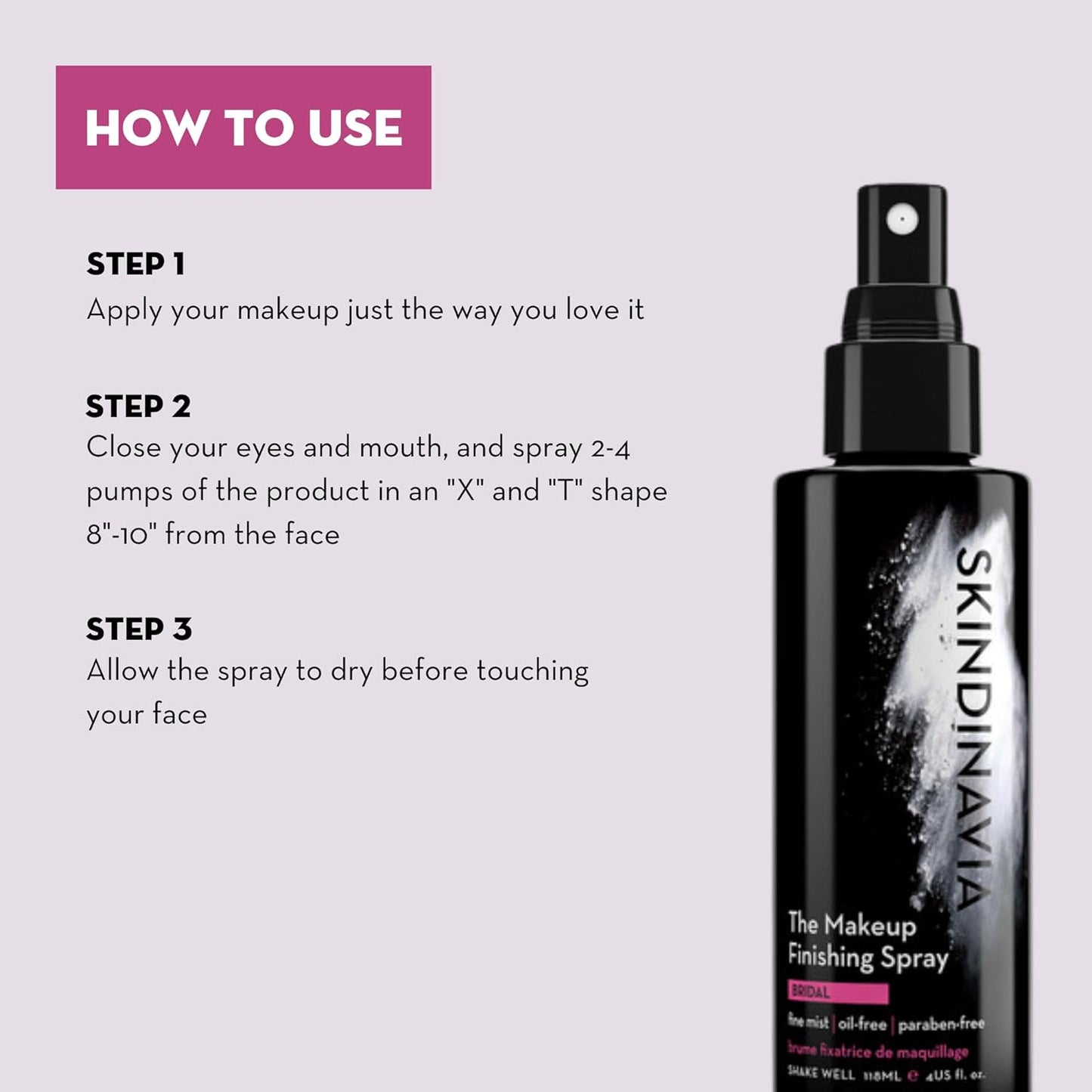 Finishing Spray ~ Oil Control