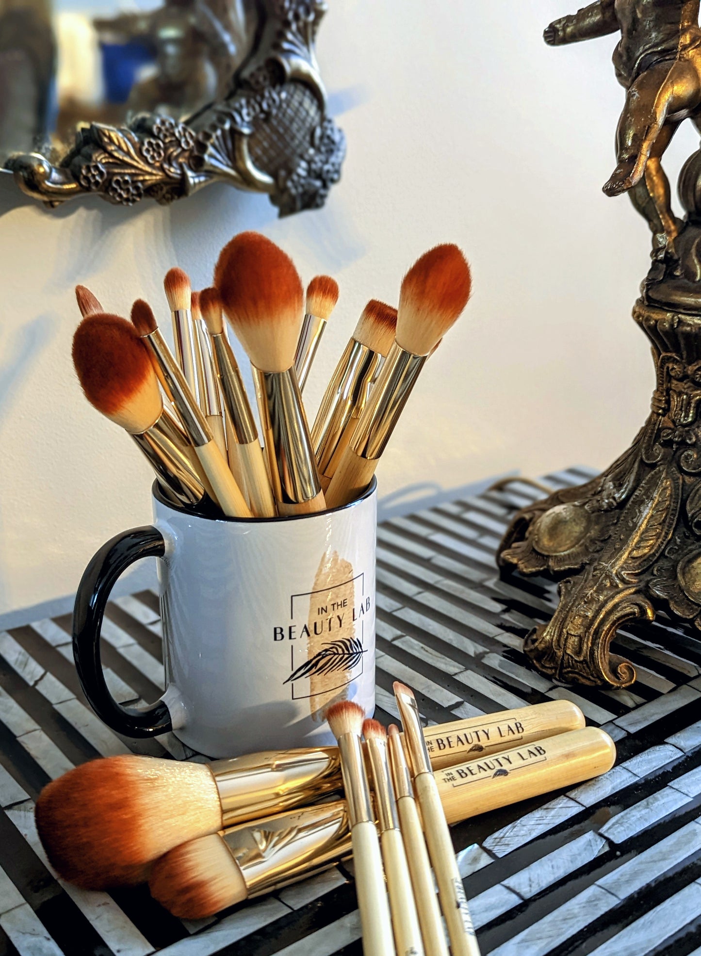 17pc Makeup Brush Set